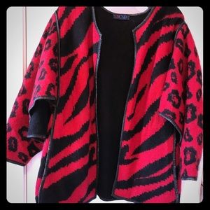 ESCADA Wool and Alpaca Sweater/Cape